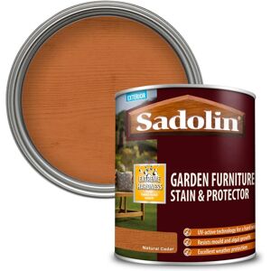 Sadolin - Garden Furniture Stain and Protect - Natural Cedar - 1L - Natural Cedar