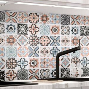 TINOR Self Adhesive Tile Wallpaper, 60 x 200cm pvc Modern Style Self Adhesive Wall Stickers Waterproof Decoration for Kitchen Cabinet in Bathroom and