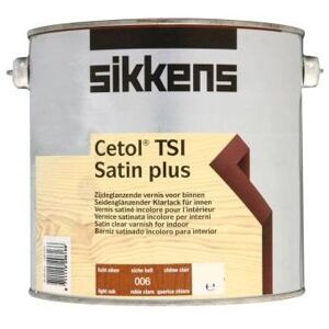 Sikkens - Cetol tsi Satin Plus Woodstain Paint - 1 Litre - Light Oak (006) - Light Oak