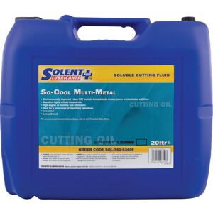 Solent Lubricants So-Cool Multi-metal Cutting Fluid 20LTR