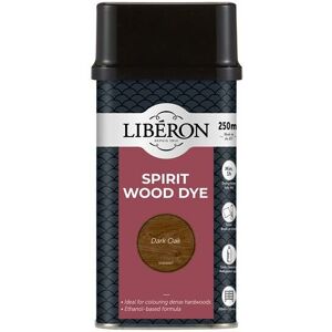 Liberon - 014432 Spirit Wood Dye Dark Oak 250ml LIBWDSDO250