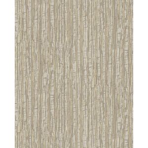 Profhome - Stripes wallpaper wall DE120083-DI hot embossed non-woven wallpaper embossed Ton-sur-ton shiny beige bronze 5.33 m2 (57 ft2) - beige