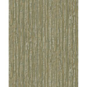 Profhome - Stripes wallpaper wall DE120085-DI hot embossed non-woven wallpaper embossed Ton-sur-ton shiny green olive green gold 5.33 m2 (57 ft2)