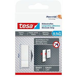 TESA Adhesive Strips for Wallpaper & Plaster 0.5kg