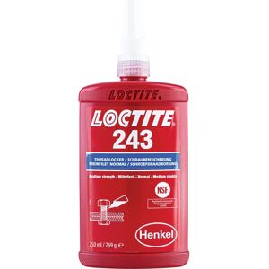 Loctite - Threadlocker, Medium Strength, 250ml - Blue