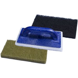 Triple Pack Scouring Pad Set - sco - Silver - Tileasy