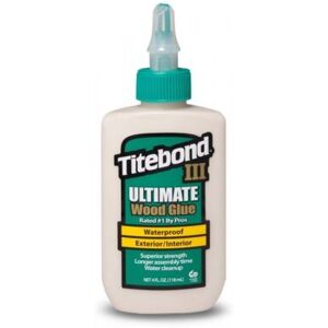 Titebond - iii 3 Ultimate Wood Glue 4oz 118ml Bottle 1412