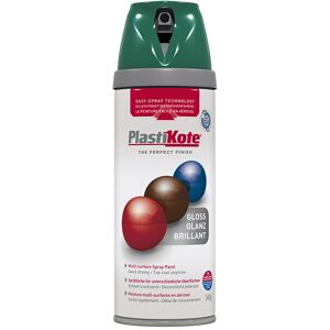 440.0021109.076 Twist & Spray Gloss Lawn Green 400ml PKT21109 - Plastikote