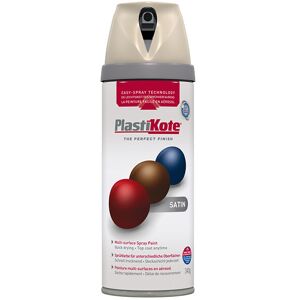 PlastiKote 440.0022123.076 Twist & Spray Satin Warm Grey 400ml PKT22123