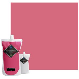 Barbouille - Two-component epoxy matt paint/resin For tiles, earthenware, laminates, pvc - 1kg - Pink Ex fan des 60's