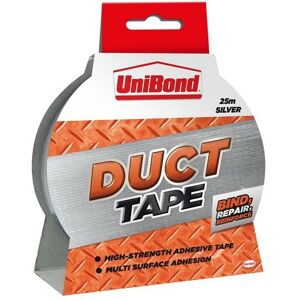 Unibond - 2675518 Duct Tape 50mm x 25m Silver UNI1418606