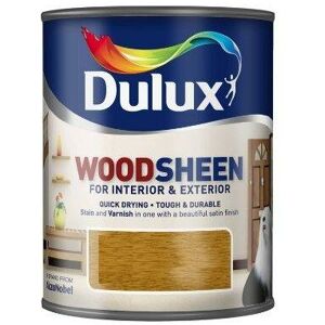 Dulux Retail - Dulux Woodsheen - Interior & Exterior - Church Oak - 250ML - Church Oak