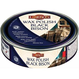 TBC Wax Polish Black Bison Dark Oak 150ml LIBBBPWDO150 zz