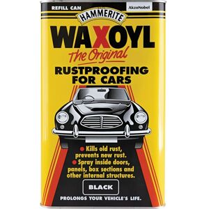 Waxoyl Black Original Rust Proofing Fluid Refill 5L Can - Hammerite