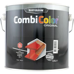 Rust-oleum - 7365 Combicolor Bright Red Metal Paint - 2.5LTR - Red