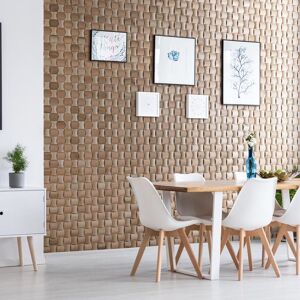 Wooden Wall Design - Wood Wallcovering Solid Wood Decorative Wood Panel Wooden Wall Cladding 1m²