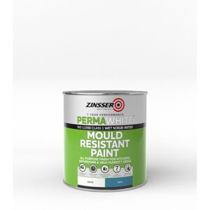 Zinsser - Perma White Interior Paint - Satin - 1L - White