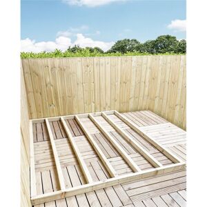 Marlborough - 12 x 7 (3.7m x 2.1m) Pressure Treated Timber Base (C16 Graded Timber 45mm x 70mm)