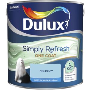 Dulux Retail - Dulux Simply Refresh One Coat Matt Emulsion Paint - 2.5L - First Dawn