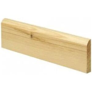 Marlborough - pack of 10 (Total 10 Units) - 14.5mm Redwood Bullnosed Architrave - 19mm x 50mm (act size 14.5mm x 45mm) - 4800mm