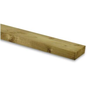 Marlborough - pack of 20 (Total 20 Units) - 47mm x 150mm (45mm x 145mm Finish)(6x2') C16 Green Pressure Treated Regularised Timber Carcassing - 1.2m