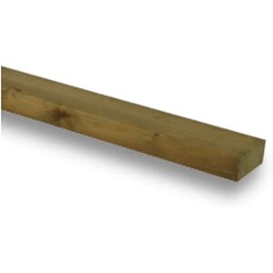 Marlborough - pack of 20 (Total 20 Units) - 47mm x 75mm (45mm x 70mm Finish)(3x2') C16 Green Pressure Treated Regularised Timber Carcassing - 1.8m
