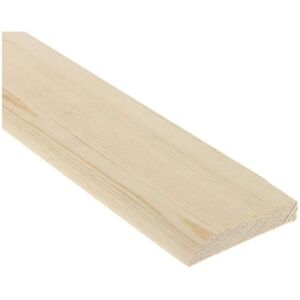 Marlborough - pack of 5 (Total 5 Units) - 14.5mm fsc Redwood Bullnosed Architrave - 19mm x 50mm (act size 14.5mm x 70mm) - 4800mm