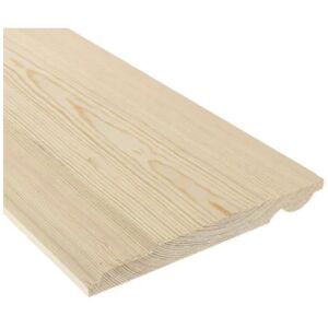 MARLBOROUGH PACK OF 5 (Total 5 Units) - 20.5mm FSC Redwood Torus/Ovolo Skirting 25mm x 175mm (act size 20.5mm x 169mm)x 4800mm