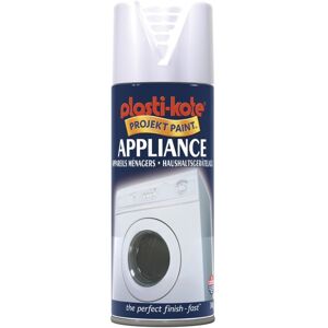 PlastiKote Twist & Spray Appliance Enamel in Gloss White – 400ml, Model PKT619