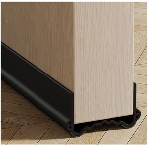 BEIJIYI 100cm Insulated Bottom Door Seal, Cold Weather Draught Excluder, Noise Reduction Door Seal, Heat Insulating Sealing Strip Protects Against Drafts and BEIJIYI 100cm Insulated Bottom Door Seal, Cold Weather Draught Excluder, Noise Reduction Door Seal, Heat Insulating Sealing Strip Protects Against Drafts and