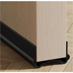 IKODM 100cm Insulated Door Bottom, Anti-Cold Door Draught Excluder, Anti-Noise Door Seal, Thermal Soundproof Sealing Strip Protects Against Drafts and IKODM 100cm Insulated Door Bottom, Anti-Cold Door Draught Excluder, Anti-Noise Door Seal, Thermal Soundproof Sealing Strip Protects Against Drafts and