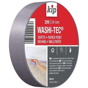 KIP - 209 Premium Low Tack washi-tec Masking Tape 24mm x 50m 223499 KIP - 209 Premium Low Tack washi-tec Masking Tape 24mm x 50m 223499