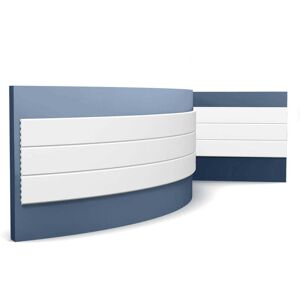 3d wall panel Orac Decor WX205F track Wall paneling Acoustic panel Flexible moulding Panel moulding Stucco moulding Decorative moulding contemporary 3d wall panel Orac Decor WX205F track Wall paneling Acoustic panel Flexible moulding Panel moulding Stucco moulding Decorative moulding contemporary