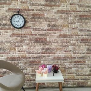 vidaXL 10x 3D Wall Panels with Multicolour Brick Design - Wall Panels vidaXL 10x 3D Wall Panels with Multicolour Brick Design - Wall Panels