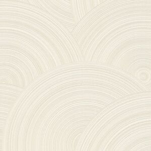 Profhome 386963-GU Non-woven Textured Wallpaper - Oyster White & Silver - 5.33m2 Profhome 386963-GU Non-woven Textured Wallpaper - Oyster White & Silver - 5.33m2