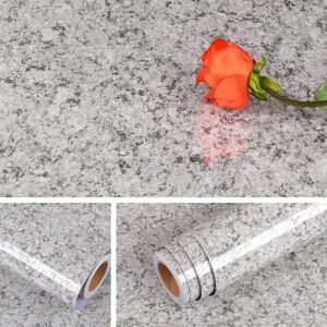 Linghhang - 40Cmx5M Granite Waterproof Self Adhesive Wallpaper Marble for Kitchen Countertop Adhesive Worktop Splashback Adhesive for Kitchen Linghhang - 40Cmx5M Granite Waterproof Self Adhesive Wallpaper Marble for Kitchen Countertop Adhesive Worktop Splashback Adhesive for Kitchen
