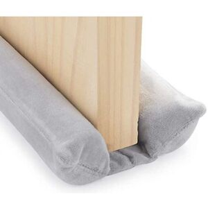 MUMU 80cm Double Door Draught Excluder - Protective Door Draught Excluder - Grey Door Seal - Door Draught Excluder Against Drafts and Noise - Round Door MUMU 80cm Double Door Draught Excluder - Protective Door Draught Excluder - Grey Door Seal - Door Draught Excluder Against Drafts and Noise - Round Door