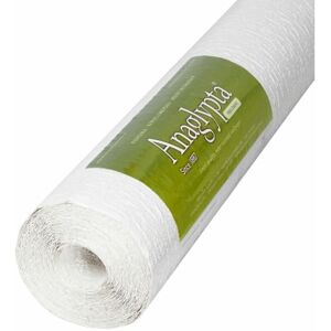 Anaglypta - Textured White Paintable Thick Wallpaper Stone Oak Freematch RD177 - White Anaglypta - Textured White Paintable Thick Wallpaper Stone Oak Freematch RD177 - White
