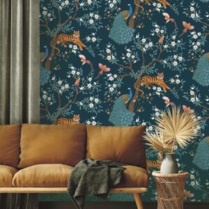 Arthouse Serengeti Animals Multicoloured Wallpaper - Wallpaper Arthouse Serengeti Animals Multicoloured Wallpaper - Wallpaper