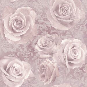 Arthouse - Floral wallpaper opera reverie blush pink roses flower heavy weight Arthouse - Floral wallpaper opera reverie blush pink roses flower heavy weight
