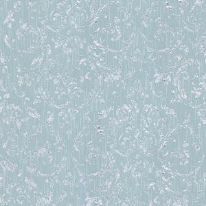 Profhome - Baroque wallcovering wall 306605 textile wallpaper textured baroque style shiny blue green 5.33 m2 (57 ft2) Profhome - Baroque wallcovering wall 306605 textile wallpaper textured baroque style shiny blue green 5.33 m2 (57 ft2)