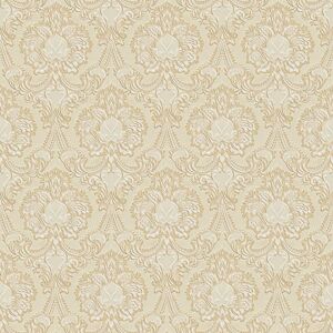 Baroque wallcovering wall Profhome 310323 paper wallpaper slightly textured baroque style matt gold beige cream 5.33 m2 (57 ft2) Baroque wallcovering wall Profhome 310323 paper wallpaper slightly textured baroque style matt gold beige cream 5.33 m2 (57 ft2)