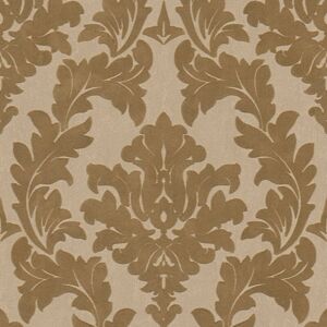 Profhome - Baroque wallcovering wall 335802 non-woven wallpaper slightly textured baroque style matt copper yellow 5.22 m2 (56 ft2) Profhome - Baroque wallcovering wall 335802 non-woven wallpaper slightly textured baroque style matt copper yellow 5.22 m2 (56 ft2)