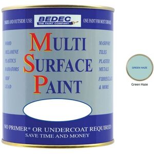 Multi Surface Paint - Satin - Green Haze - 750ml - Bedec Multi Surface Paint - Satin - Green Haze - 750ml - Bedec