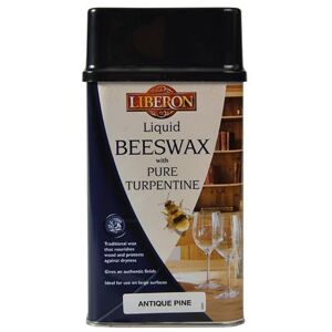 Liberon - Liquid Beeswax with Pure Turpentine - Antique Pine - 500ml Liberon - Liquid Beeswax with Pure Turpentine - Antique Pine - 500ml