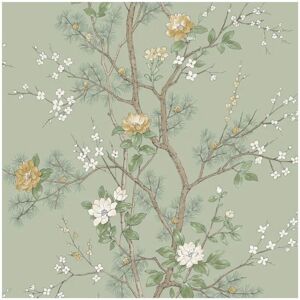 BELGRAVIA DECOR Belgravia Moda Designer Wallpaper Paste The Paper Bridget Floral Sage BELGRAVIA DECOR Belgravia Moda Designer Wallpaper Paste The Paper Bridget Floral Sage