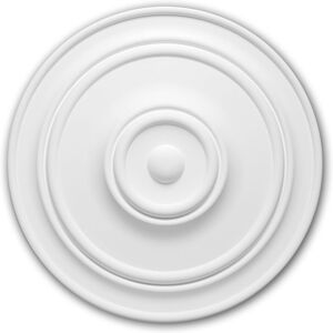 Profhome White Ceiling Rose - 55.5cm - Classic Style Profhome White Ceiling Rose - 55.5cm - Classic Style