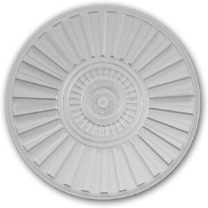 Profhome Decor - Ceiling rose Profhome 156801 Medallion Deco element Art déco style white ø 35 cm Profhome Decor - Ceiling rose Profhome 156801 Medallion Deco element Art déco style white ø 35 cm