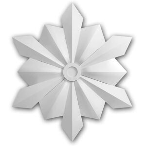 Profhome Decor - Ceiling rose Profhome 156805 Medallion Deco element Art déco style white ø 38 cm Profhome Decor - Ceiling rose Profhome 156805 Medallion Deco element Art déco style white ø 38 cm