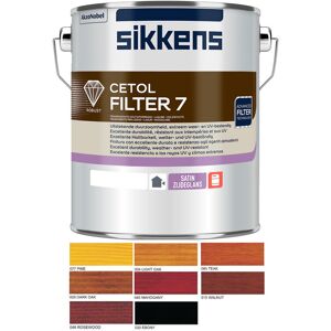 Cetol Filter 7 Plus Woodstain Paint - 5 Litre - Ebony (020) - Sikkens Cetol Filter 7 Plus Woodstain Paint - 5 Litre - Ebony (020) - Sikkens